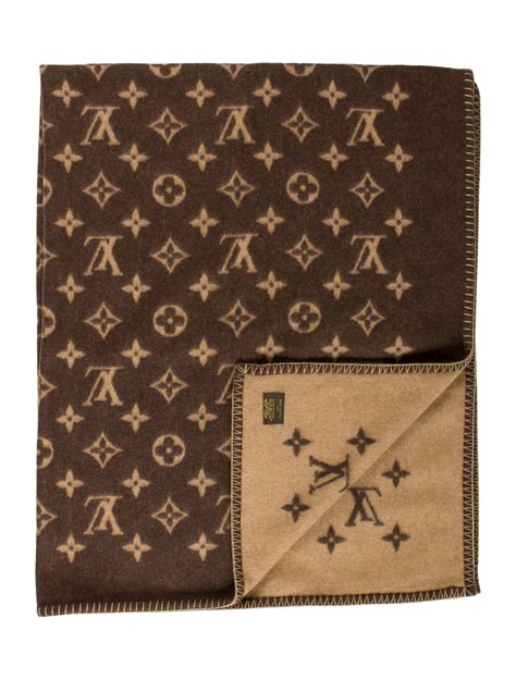 replica louis vuitton throw blanket|louis vuitton blanket for sale.